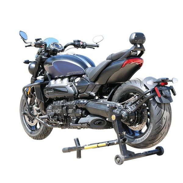 トライアンフ ロケット3 GT/R 20～ ブラックシングルサイドパドック