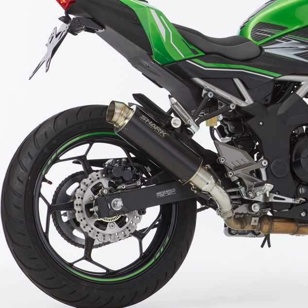 SHARK スリップオンマフラー DSX-7 ステンレス KAWASAKI Ninja 125