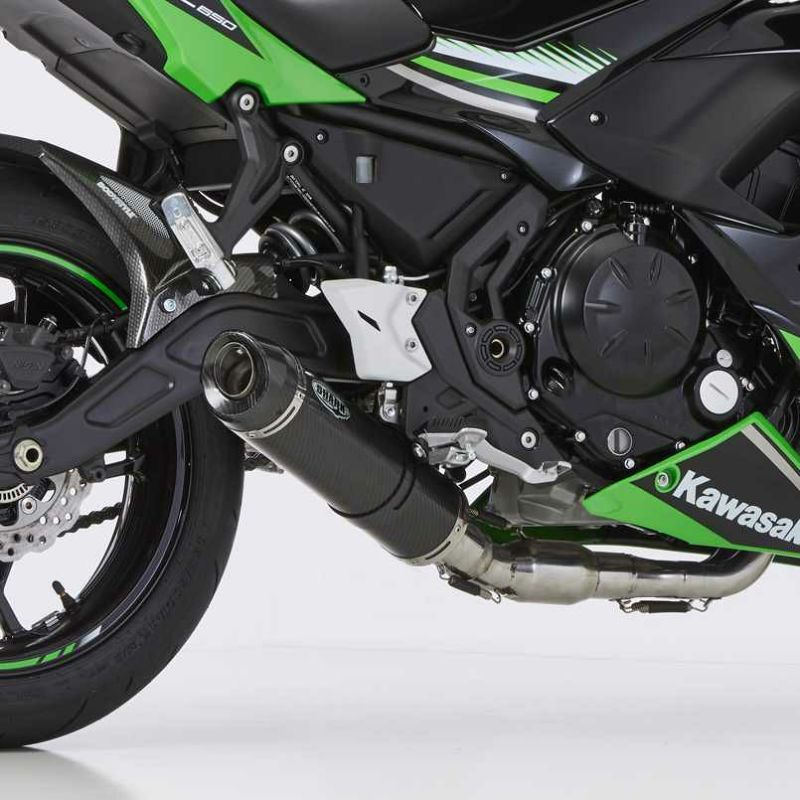 SHARK フルエキゾースト Street GP カーボン KAWASAKI Ninja 650