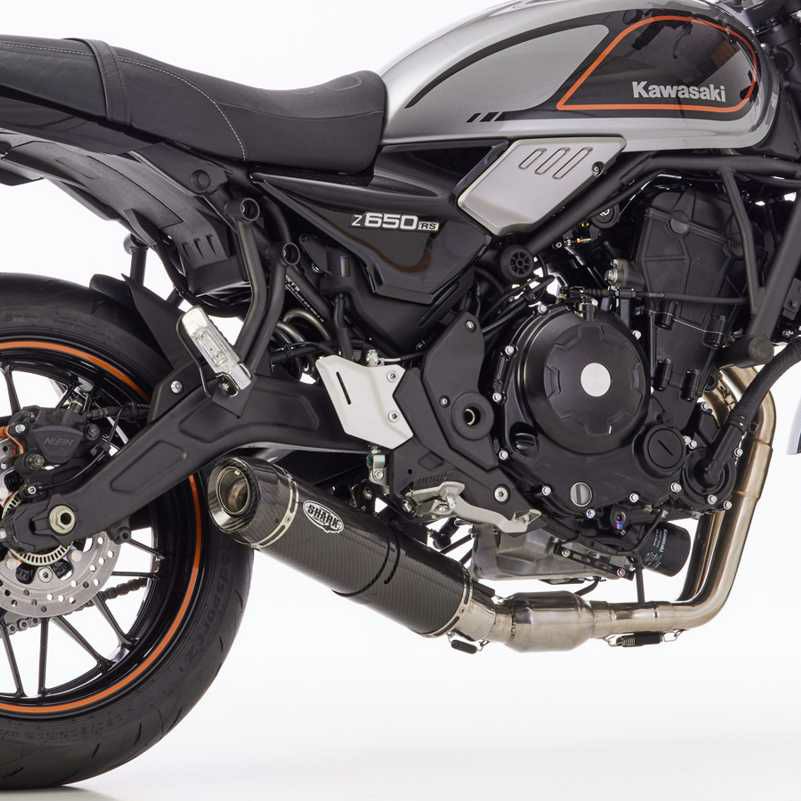 SHARK フルエキゾースト Street GP カーボン KAWASAKI Ninja 650