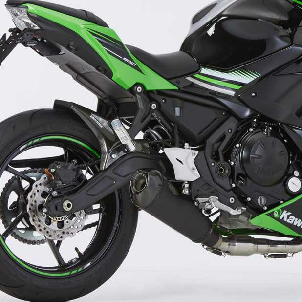 Ninja650　Z650　Z650RS　フルシステムマフラー　SHARK カワサキ Z650/Z650RS/ニンジャ650 フルエキゾースト マフラー