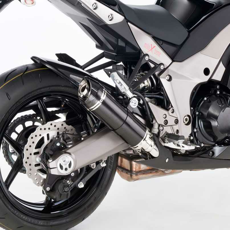 SHARK スリップオンマフラー Street GP カーボン KAWASAKI Z1000 (2010