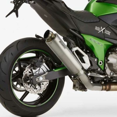 SHARK スリップオンマフラー SRC 4 アルミ合金 KAWASAKI Z800 (2013-2016)