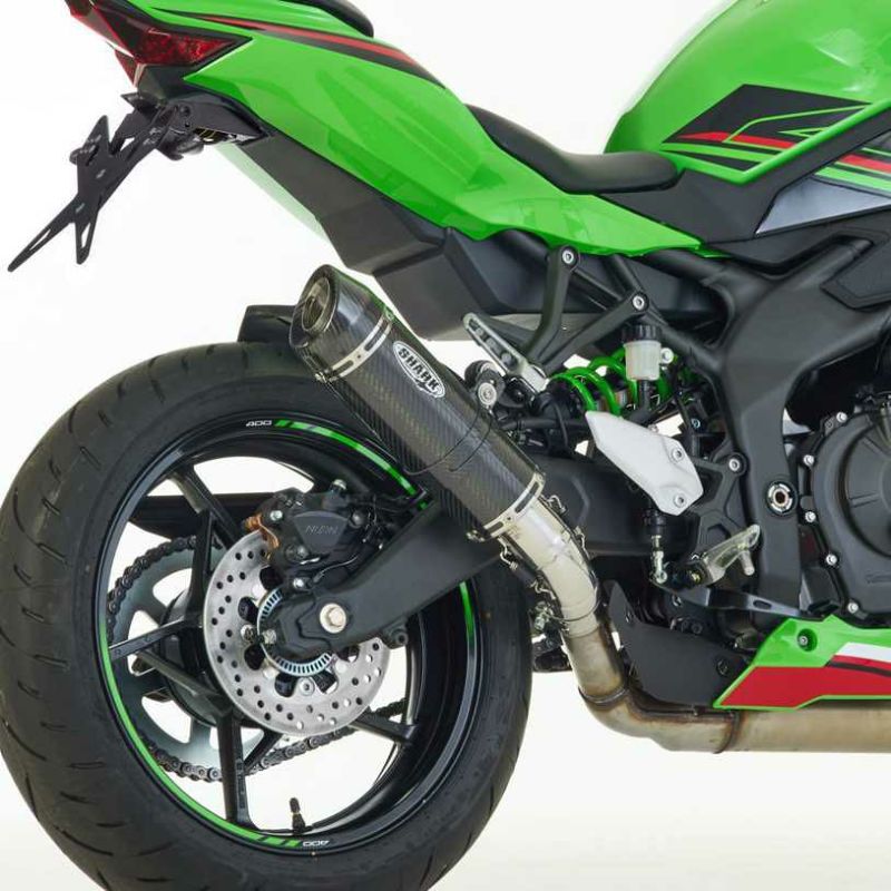SHARK マフラー　バイク　スリップオンマフラー SHARK スリップオンマフラー Street GP カーボン KAWASAKI ZX-4R / SE