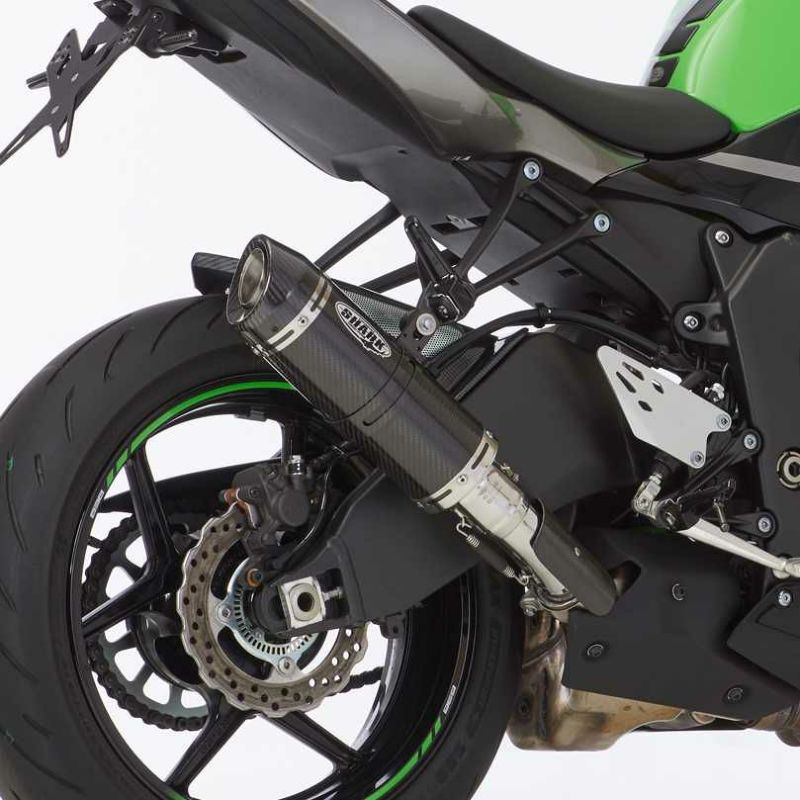 SHARK スリップオンマフラー Street GP カーボン KAWASAKI ZX-6R (2019