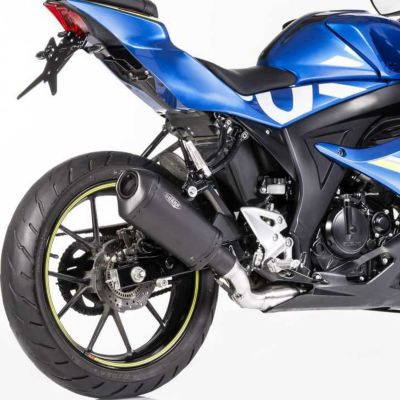 HURRIC フルエキゾーストマフラー Supersport ブラック SUZUKI GSX