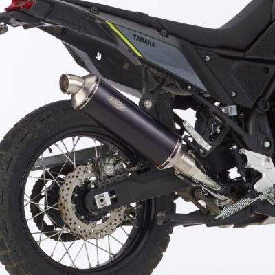 テネレ700 (19-26) AKRAPOVIC スリップオンマフラー (JMCA認証) チタン