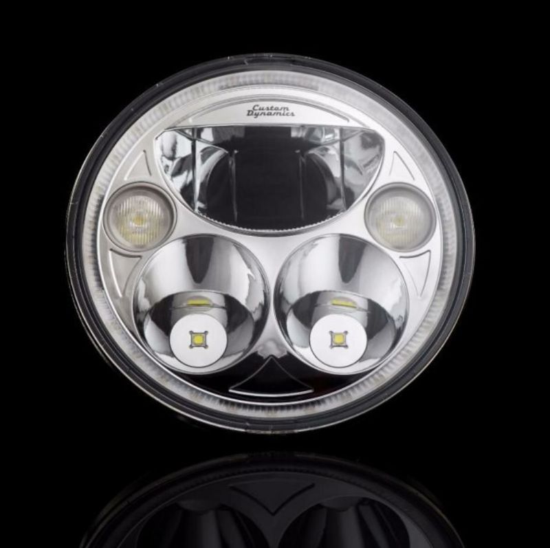 インディアン バイク TruBEAM® 7インチ LED ヘッドライト