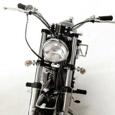 カワサキ W650/400 フロントウインカーステー モーターロック | バイク