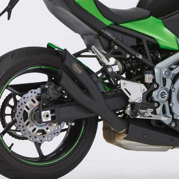 HURRIC スリップオンマフラー Pro 2 マットブラック KAWASAKI Z900