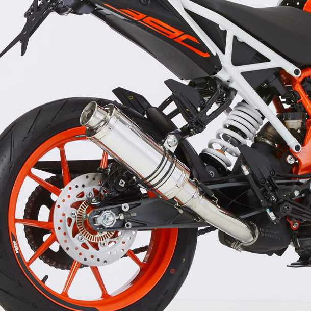 KTM 990DUKE AKRAPOVIC スリップオンマフラー