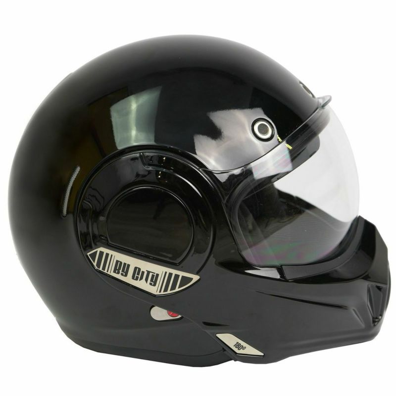 フルフェイス システムヘルメット 「180 TECH」 ブラックシャイニー By