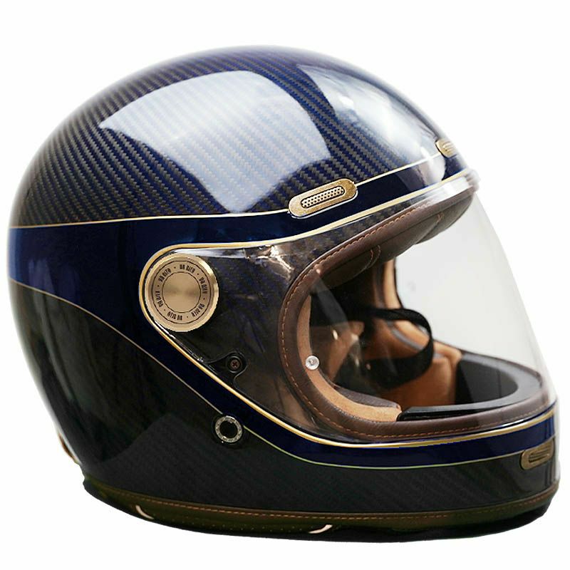 フルフェイス ヘルメット ロードスター3 ゴールデンブルーカーボン By