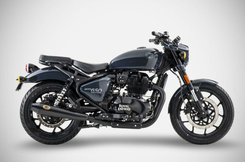 ロイヤルエンフィールド ショットガン650 スリップオンマフラーユーロ5