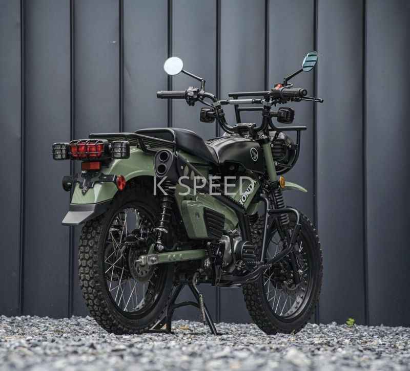 ハンターカブ CT125 フルエキゾーストマフラー レトロスクランブラー