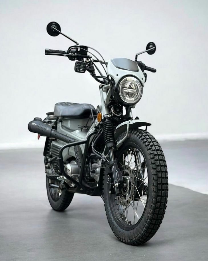 ハンターカブ CT125 ツートンウインドシールド/スクリーン Diabolus K