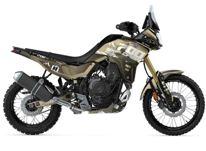YAMAHA テネレ700 (2025-) フルデカールキット Thrust (サンド