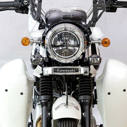 W230/メグロ S1 エンブレムステー キジマ | バイクカスタムパーツ専門