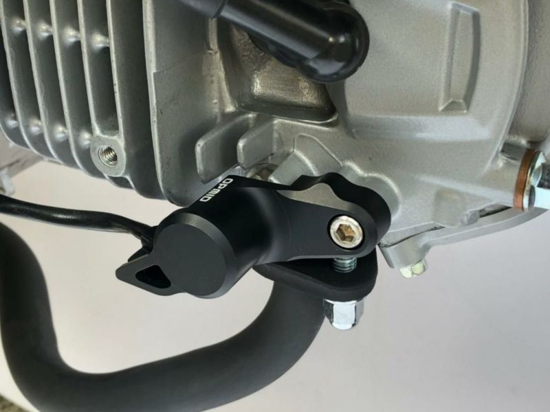 ホンダ モンキー/CT125/グロム CNC O2センサーガード ブラック OPMID