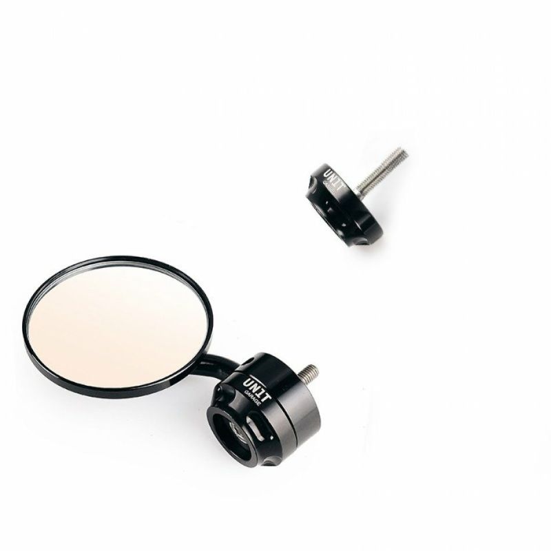 ロイヤルエンフィールドベア650/ホンダ GB350S等 汎用バーエンドミラー