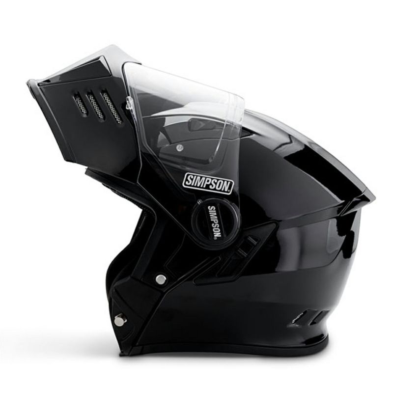 SIMPSON Darksome システムヘルメット (ブラックメタル) | バイク
