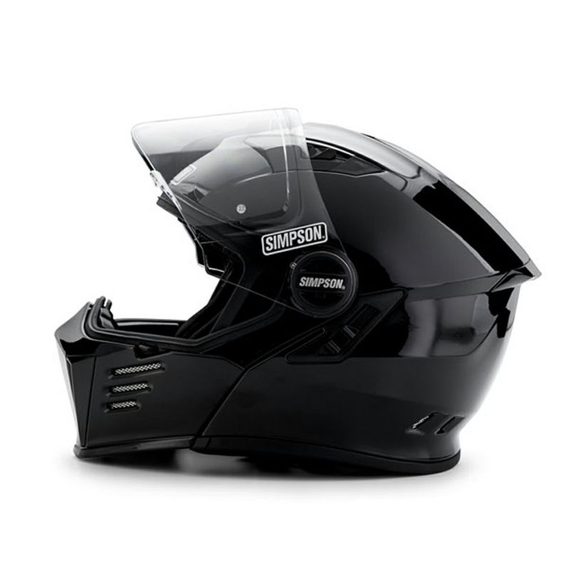 SIMPSON Darksome システムヘルメット (ブラックメタル) | バイク
