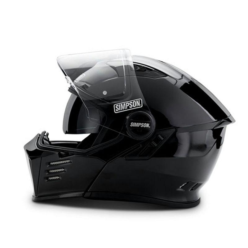 SIMPSON Darksome システムヘルメット (ブラックメタル) | バイク