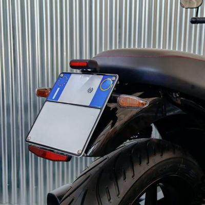 モトグッチ V7 850 (2021-) リアフェンダー&テールライト&ナンバー