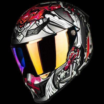 ILM フルフェイス カーボン ヘルメット 861C 