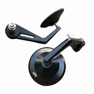 レブル250/300/500 17-25 バーエンドミラー Diabolus ブラック K-SPEED