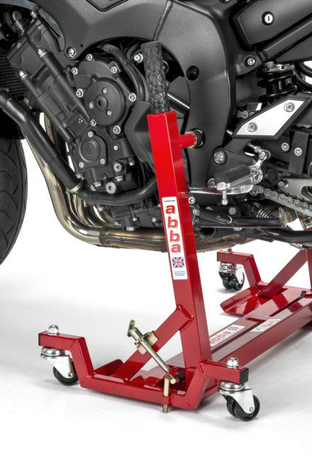 abba MOTORCYCLE製のオートバイ用メンテナススタンド(英国製 