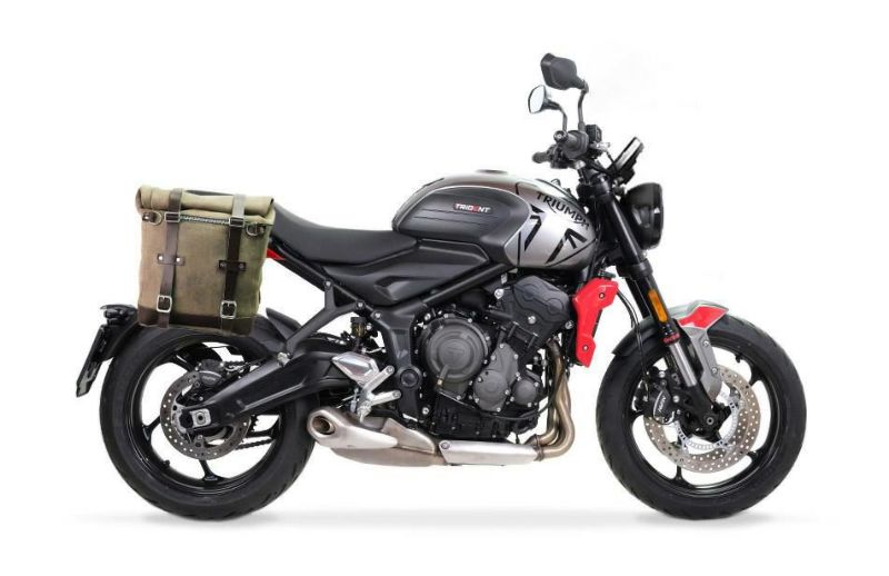 トライデント660 21- サイドバッグ（ワックススエード） 22L-30L