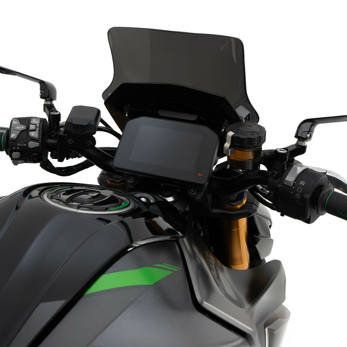 カワサキ Z1100 エアロスポーツウインドスクリーン スモーク BARRACUDA