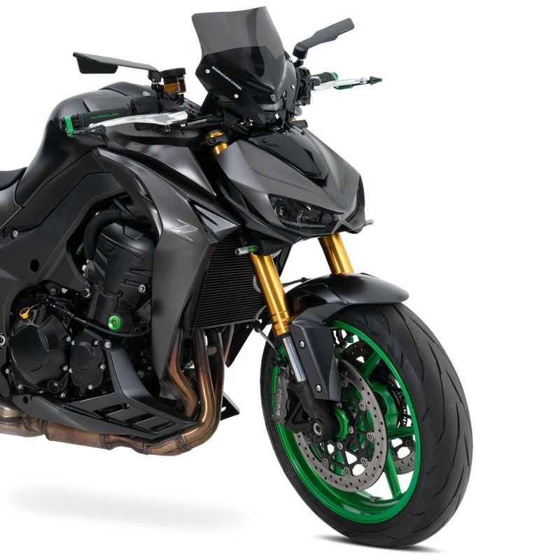 カワサキ Z1100 エアロスポーツウインドスクリーン スモーク BARRACUDA