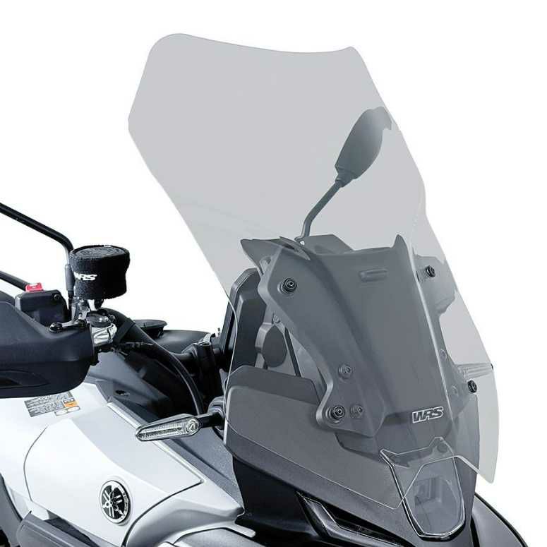 トレーサー9/9GT/9GT+ 25- ウインドスクリーン 59.5x51 クリア GIVI